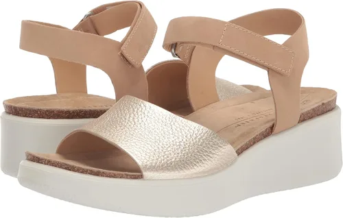Vista 7 de ECCO Sandalia Flowt Cork Wedge para mujer