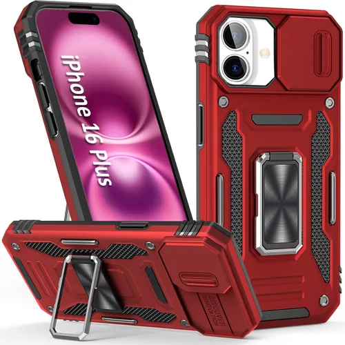 Vista 20 de Funda para iPhone 15 Pro, color verde alpino