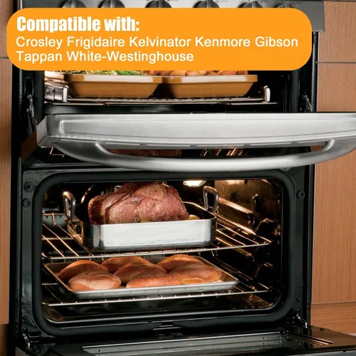 Vista 4 de 316067902 Estante para horno para Frigidaire, Kenmore Oven 316069800, 316083800,22-7/8" x 16-1/4"(2 unidades)