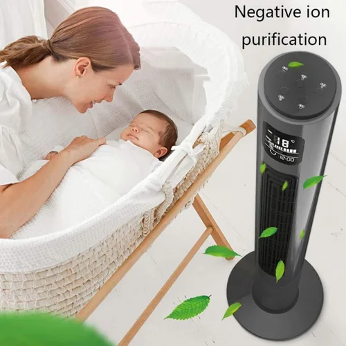 Vista 4 de Air Cooler for Home Office Evaporative Coolers Quiet Cooling Tower Fan with Remote Control Ioniser 15 Timer and 3 Speed Settings Oscillating