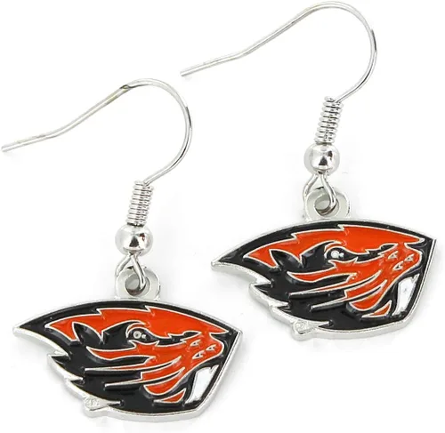 Vista 24 de aminco NCAA Pendientes colgantes con logo de la NCAA para adultos unisex