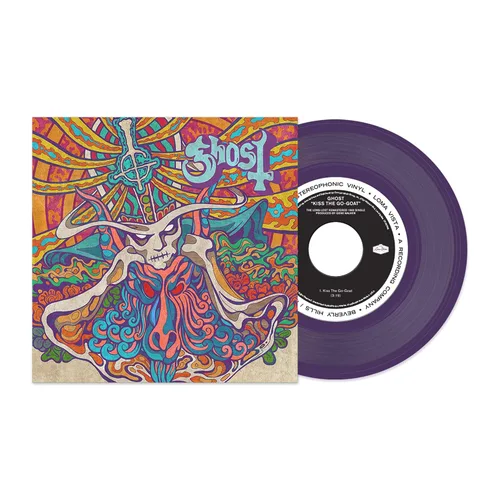 Vista 4 de Siete Pulgadas De Pánico Satánico [Púrpura 7" Individual]