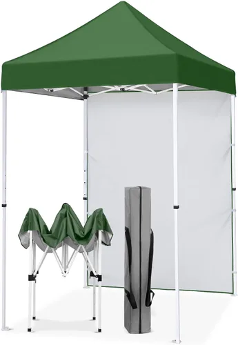 Vista 33 de EAGLE PEAK - Toldo desplegable de 5 x 5, toldo instantáneo para exteriores, fácil de instalar, refugio plegable de pierna recta (beige)