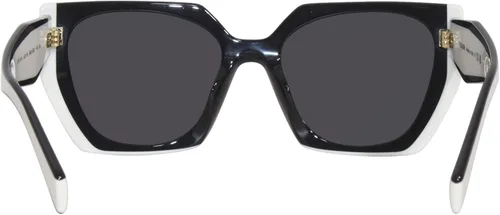 Vista 4 de Prada PR 15WSF - Gafas de sol para mujer, color negrotalcogris oscuro, 55, NegroTalco