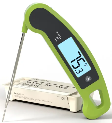 Vista 11 de Lavatools Javelin® PRO Classic Termómetro digital profesional de lectura instantánea de 2 segundos para parrilla y cocina, pantalla retroiluminada
