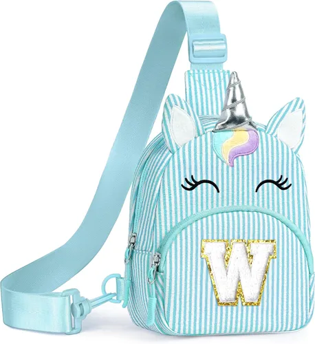 Vista 57 de YOOLIFE Regalos de cumpleaños para niñas y niños, bolsa de unicornio, Azul