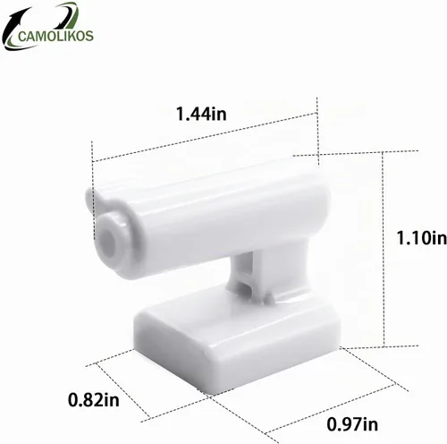 Vista 2 de DA61-08305A bisagra de puerta de refrigerador 2PCS Bisagra-francés para Samsung
