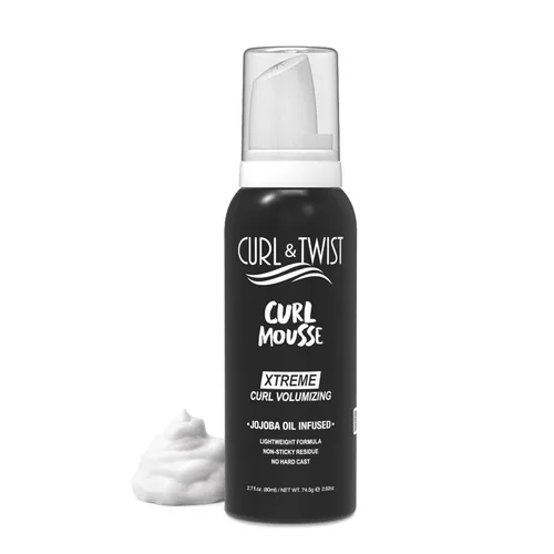 Vista 8 de EBIN NEW YORK Curl & Twist Xtreme - Mousse para rizos voluminizadores