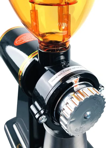 Vista 6 de Molinillo de café eléctrico de 180 W, molinillo de café expreso automático, molinillo de café automático, molinillo de café ajustable de 8