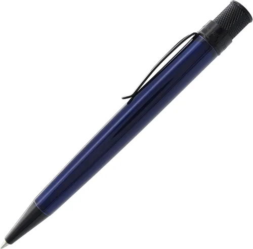 Vista 2 de Retro 51 Tornado™ Stealth - Bolígrafo roller azul y negro