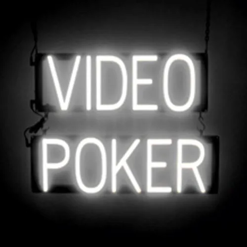Vista 19 de SpellBrite Letrero de WIN CASH para empresas Ranuras y letreros relacionados con juegos con aspecto de neón, luz LED azul 17.5 x 15.0 pulgadas