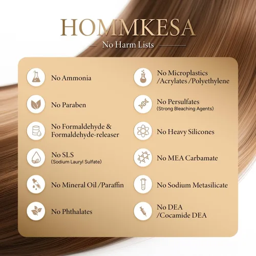 Vista 6 de Champú para cubrir el cabello gris Champú de tinte para cabello 3 en 1 premium para cabello gris, marrón dorado, 10.15 onzas líquidas