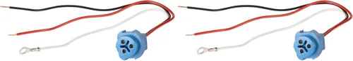 Vista 2 de Grote 67002 Coletas enchufables de tres cables de 11 pulgadas de largo (para luces de clavija macho)