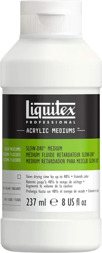 Vista 14 de Diluyente líquido Liquitex profesional en spray para humidificar en paletas, Blanco, 4 onza