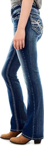 Vista 3 de Wallflower Junior de Luscious Curvy Boot Cut Jean, Kim