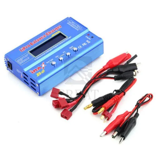 Vista 2 de iMAX B6 Li-ion Cargador RC NiMh NiCD Balancer Descargador de carga Pantalla LCD Digital