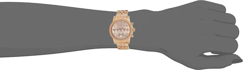 Vista 4 de Reloj Michael Kors Ritz MK6077 de pulsera color oro rosa para mujer