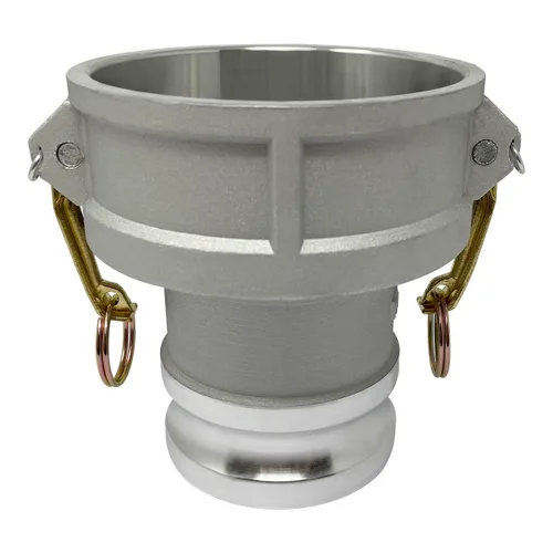 Vista 13 de Gloxco Tipo de aluminio DA leva y ranura de manguera de montaje, reductor, 4 "Camlock hembra x 2 "Camlock macho (CAM-4020-DA-AL)