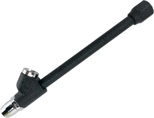 Vista 3 de Haltec CH-350-LO-1 Portabrocas de aire de doble pie – Inflador de neumáticos en ángulo para válvulas de difícil acceso