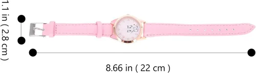 Vista 5 de TEHAUX Reloj de mujer, lindo reloj de pulsera con patrón de dibujos animados para mujer, Relojes de cuarzo