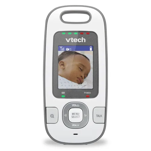 Vista 5 de VTech Safe & Sound vídeo para monitor de bebé con visión nocturna IR automática, Blanco/Gris