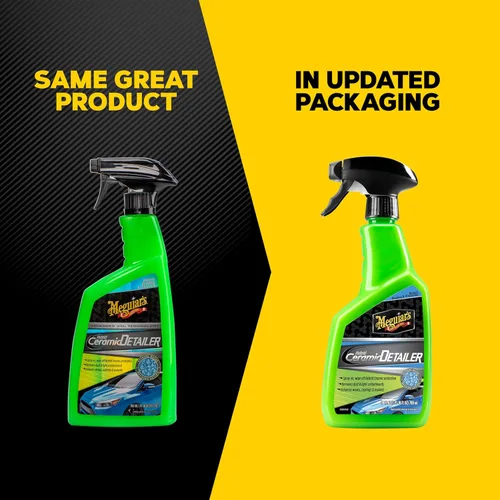 Vista 10 de Meguiar's G200526EU Hybrid Ceramic Detailer 26.0 fl oz mejora la cera, recubrimientos y selladores