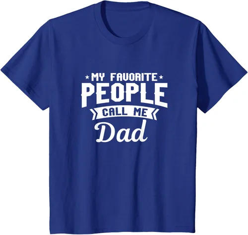 Vista 48 de My Favorite People Call Me Dad - Camiseta divertida, Negro, S