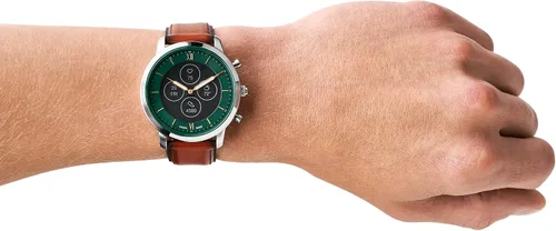Vista 7 de Fossil Neutra Hybrid HR Smartwatch para hombre con pantalla de lectura siempre activa, frecuencia cardíaca, seguimiento de actividad, notificaciones