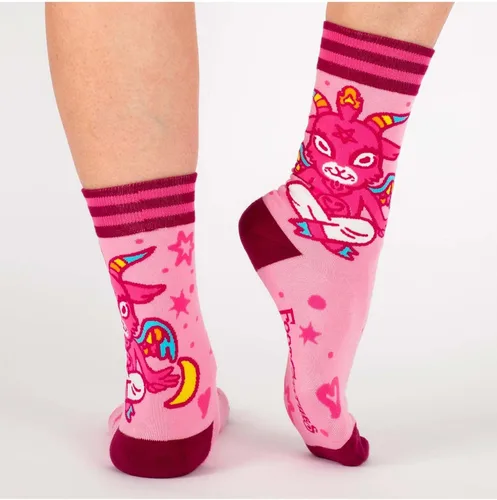 Vista 5 de FootClothes Calcetines novedosos para adultos, unisex, talla 6-13
