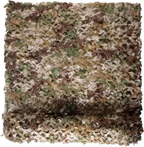 Vista 12 de FLYEGO Red de Camuflaje de Malla, Rollo a Granel de Redes de Camuflaje para Toldo, para Cazar, Ocultación, Protección Solar, Cobertura de Auto