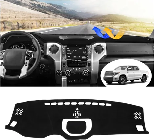 Vista 36 de FIILINES Cubierta para tablero Compatible con Mazda 3 2010-2013 Accesorios Tapete para tablero para Mazda 3 Accesorios Tapete para salpicadero