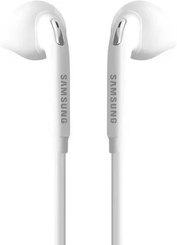 Vista 3 de SAMSUNG Paquete de 2 auriculares blancos con cable OEM de 0.138 pulgadas con micrófono, control de volumen y botón final de respuesta de llamada