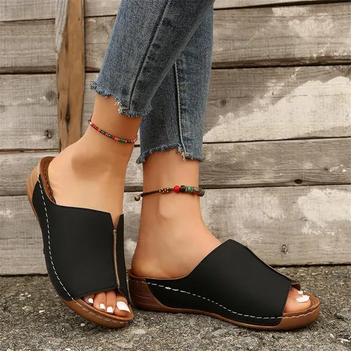 Vista 3 de Orthopedic Sandals For Women Dressy Platform Flip Flops Comfortable Walking Orthotic Slippers with Arch Support 2026