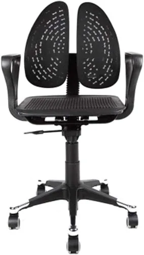 Vista 4 de Ergonomic Office Chair Home Staff Chair Can Be Raised and Lowered Computer Chair Conference Chair Comfortable