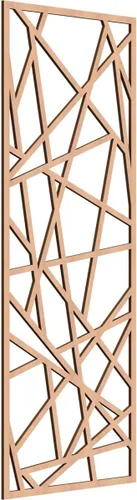 Vista 66 de Conway Paneles de pared decorativos de madera con calado, 9 3/8 pulgadas de ancho x 24 3/8 pulgadas de alto x 1/4 de alto, aliso
