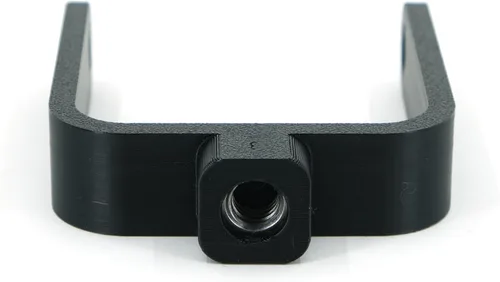 Vista 7 de Soporte de micrófono para Elgato Wave 3 – Adaptador de brazo de pluma con roscas de 3/8"-16, soporte en U de repuesto resistente, soporte impreso 3D