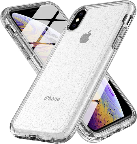 Vista 21 de TENOC Funda para iPhone 6 y iPhone 6s, Funda negra con amortiguador protector antihuellas mate para 4.7 pulgadas