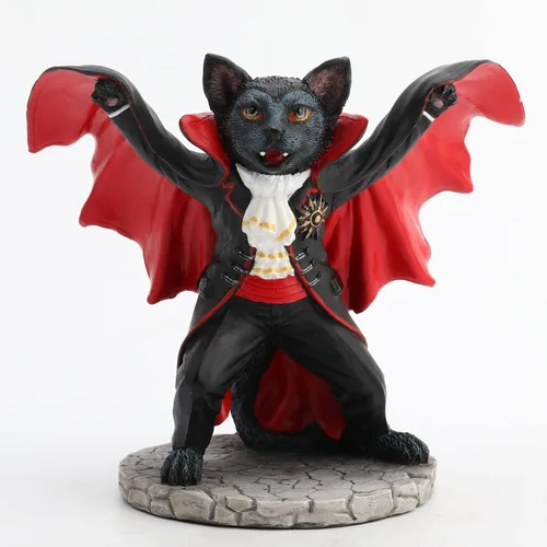 Vista 2 de Veronese Design Count Catcula Pose - Figura coleccionable de animales pintados a mano