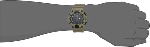 Vista 2 de Casio Men's HDC-700-1AVCF Classic Analog-Digital Display Quartz Black Watch