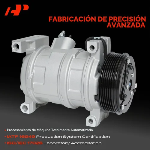 Vista 3 de A-Premium Compresor de Aire Acondicionado AC con Embrague Compatible con Chrysler Town & Country 2008-2010, Dodge Grand Caravan 2008-2010