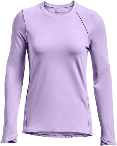 Vista 3 de Under Armour Camiseta acogedora de manga larga con cuello redondo para mujer