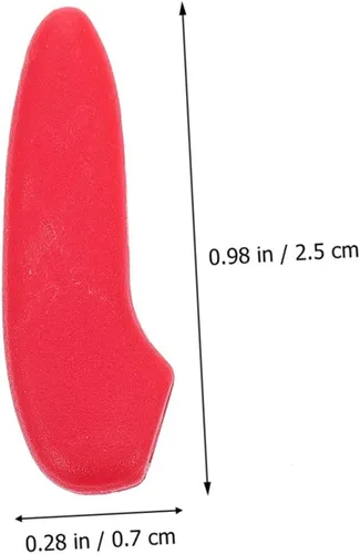 Vista 2 de 4 Unidades Cuchillos Protector Universal Cuchillo Manga Cortadores Punta Protección Mangas Plástico Punta para Cocina 30 unids*4