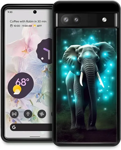 Vista 43 de CARLOCA Funda compatible con Google Pixel 6, diseño gráfico de moda a prueba de golpes, protección antiarañazos y caídas, Google Pixel 6 en blanco