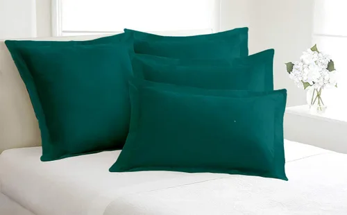 Vista 21 de Kotton Culture Juego de 2 fundas de almohada estándar de 20 x 26 pulgadas, fundas de almohada decorativas, 100% algodón egipcio de 600 hilos