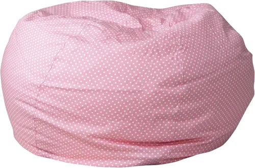 Vista 12 de Flash Furniture - Sillón puf color liso Lavender Dot