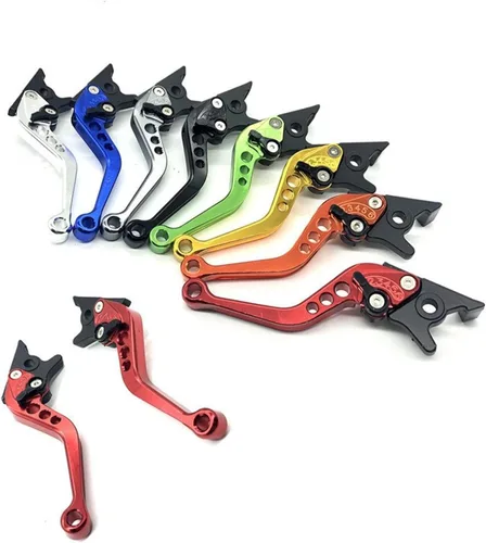 Vista 4 de Palancas Manillar para Yamaha FZ25 2017 2018 2019 Accesorios de motocicleta Palancas de embrague de freno corto Palancas de embrague de freno
