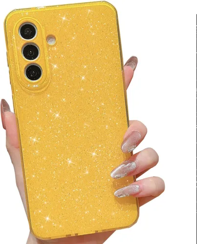 Vista 35 de MINSCOSE Funda compatible con Samsung Galaxy A14 5G, bonita funda delgada con purpurina fina, a prueba de golpes, de TPU para mujeres y niñas