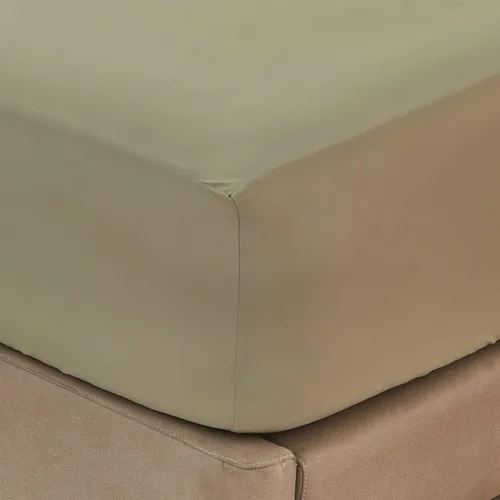 Vista 6 de Juego de sábanas de lujo tamaño individual con 1 funda de almohada, tela ultrasuave, refrescante y transpirable, sábanas verdes, juego de 3 piezas