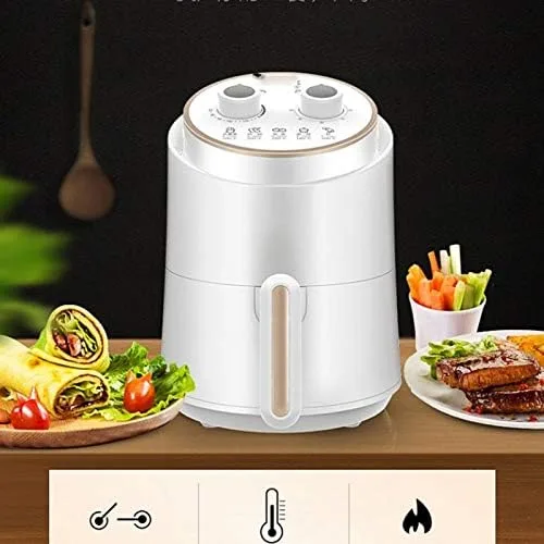 Vista 3 de Personal Compact Space Saving Electric Hot Air Fryer Oil-Less Cooker, Temp/Timer