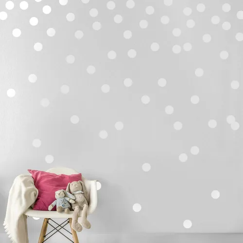 Vista 9 de Calcomanía decorativa de pared Decals for the Wall, a lunares
